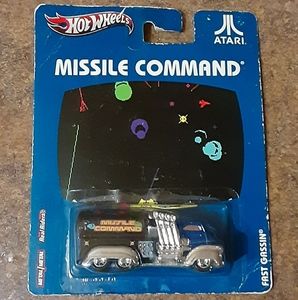 Mattel Hot Wheels Atari Missile Command Fast Gassin Collectible